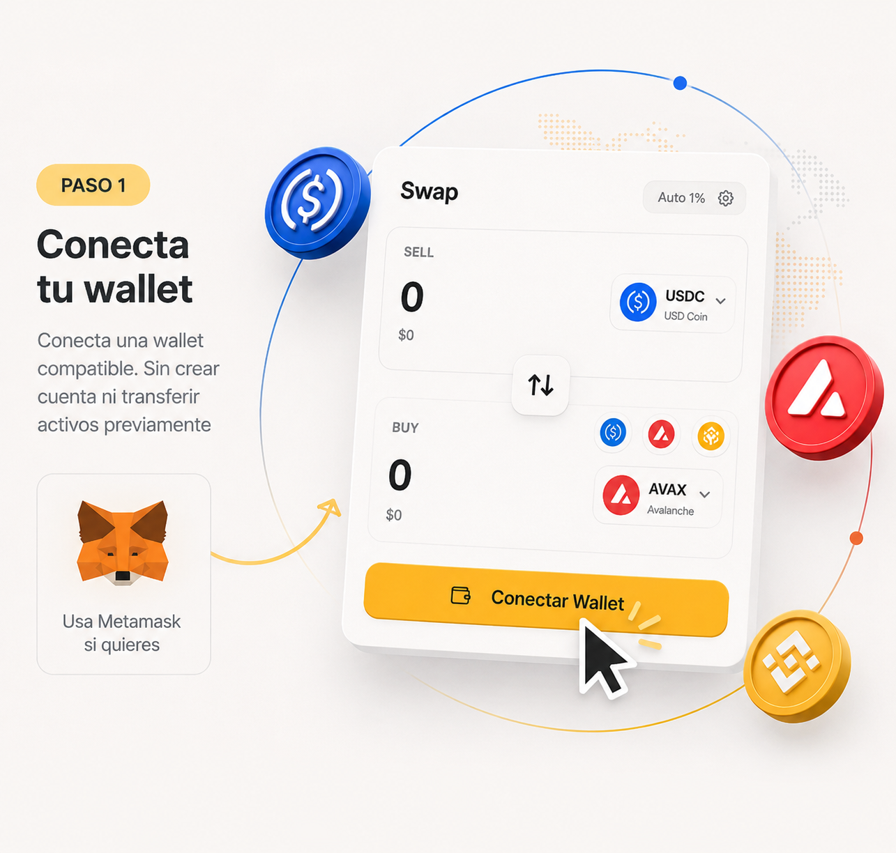 Conectá tu wallet